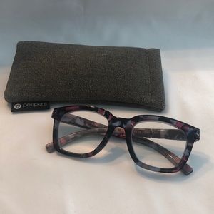 Peepers Reading Glasses, Pink Quartz